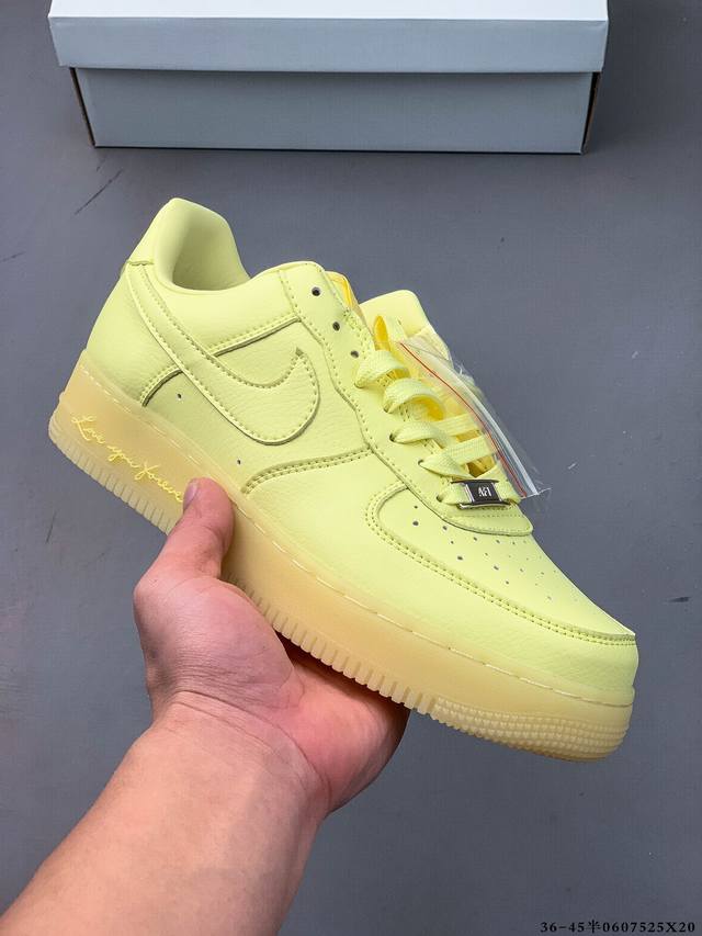 二层真标！耐克Nike Air Force 1 Low 空军一号低帮经典百搭休闲板鞋 0607525X20