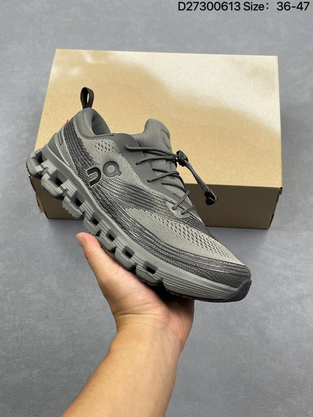 公司级On Cloudrunner 2 昂跑 户外街头机能风新兴品牌轻便中帮跑步鞋 首发实拍鞋款以网球为灵感的运动休闲鞋 大胆的复古外观与革新科技融合 助力运动
