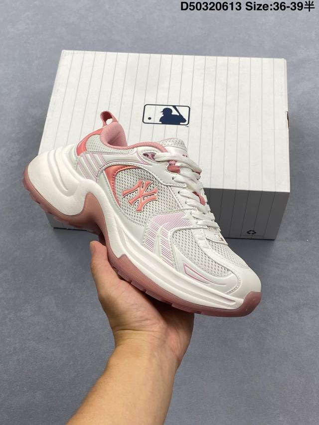 公司级Mlb Cargo Chunky 纽约洋基队 时尚百搭休闲运动潮流 防滑耐磨 低帮 老爹鞋 货号:3Ashw075N 尺码:如图 D50320613