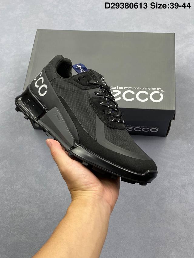 Ecco 爱步 男鞋原单品质，采用全头层软牛皮革鞋面材质，轻盈发泡橡胶鞋底，运用直接注塑Phorene中底,一体成型长效缓震，锯齿防滑耐磨橡胶大底北欧丹麦品牌