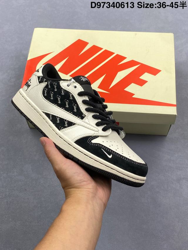 公司级Nike Air Jordan 1 Low 定制配色 定制Aj联名-高端定制 低帮复古文化板鞋 #定制鞋盒 大厂纯原品质出货 超高清洁度 皮料切割干净无任