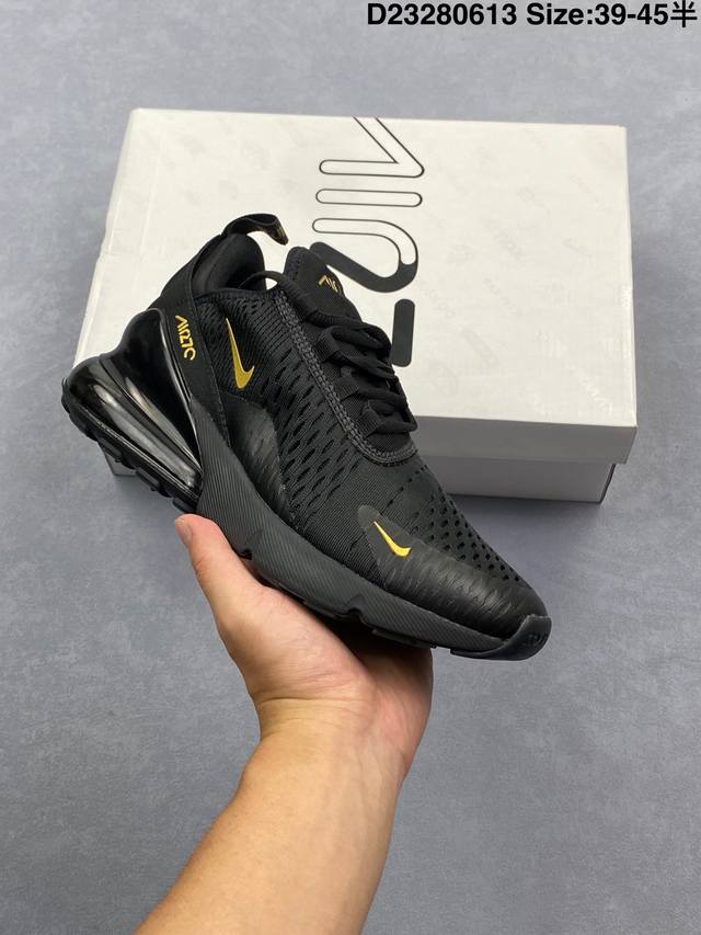 公司级Nike Nike Air Max 耐克 混合科技 透气后掌半气垫慢跑鞋 兼具非凡优质外观和出色穿着体验！性能出众的一双透气鞋面后置半掌气垫运动鞋 货号：