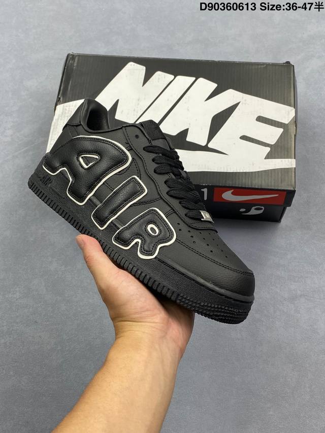 公司级 Nike Air Force 1 Low 皮蓬 空军一号经典低帮 原厂定制皮料 Flea原盒原标 内置全掌气垫 货号:Dc4457-001 Size:3