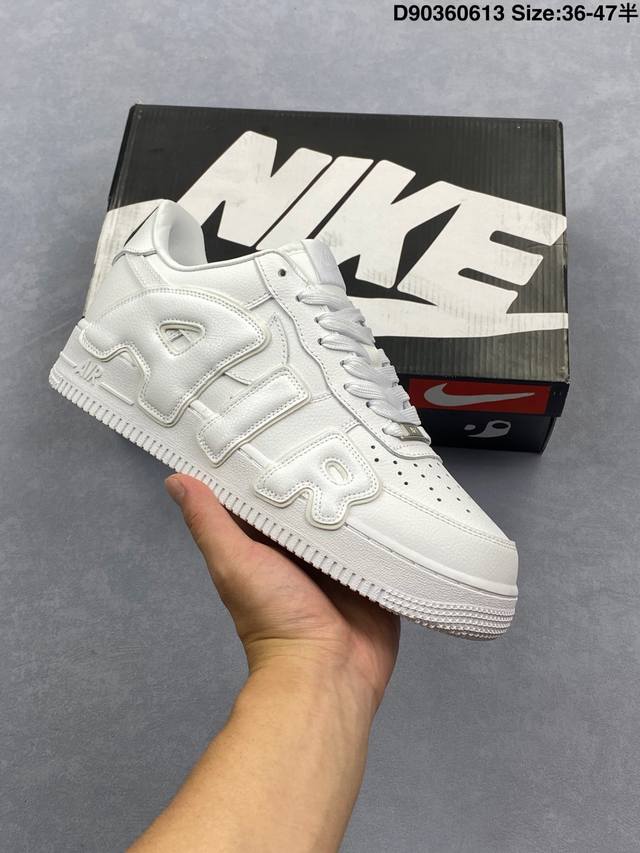 公司级 Nike Air Force 1 Low 皮蓬 空军一号经典低帮 原厂定制皮料 Flea原盒原标 内置全掌气垫 货号:Dc4457-001 Size:3