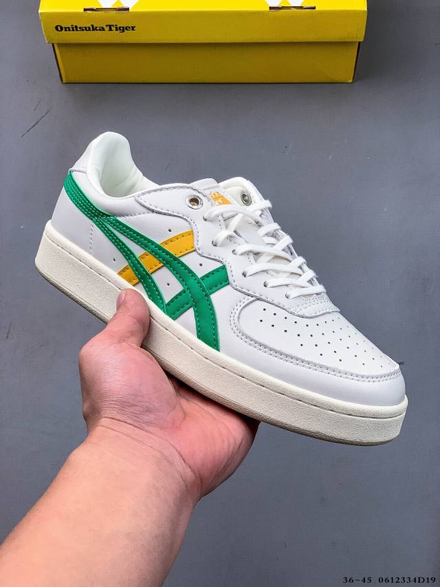 Onitsuka Tiger 鬼塚虎 Gsm Sd 休闲舒适 防滑耐磨轻便 低帮 生活休闲鞋 男女同款 Gsm Sd系列运动鞋是鬼塚虎品牌旗下的一款产品，以其复