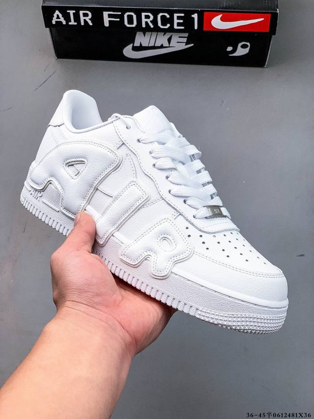 公司级！Cpfm X Nike Air Force 1 Low 轻便低帮休闲板鞋！以 Nike Air Force 1 Low 为蓝本，鞋侧面 Sun 和 Hi