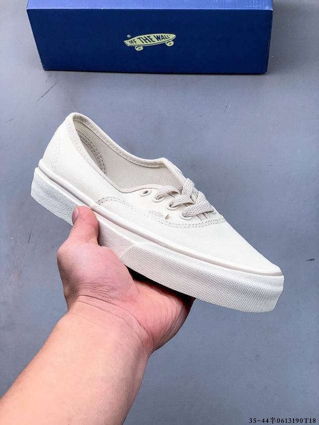 硫化真标！万斯Vans Authentic 44Dx经典安娜海姆低帮休闲滑板鞋 0613 T18