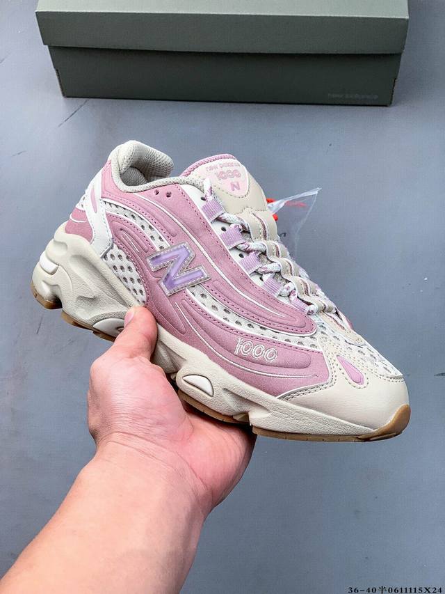 原楦原纸版开发版型#小红书穿搭款式，Nb新百伦New Balance 0 系列低帮复古老爹风休闲运动跑步鞋 0611115X24