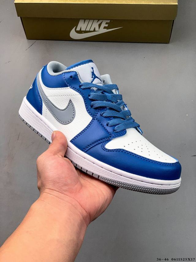 耐克Nike Air Jordan Low 1 乔1低帮经典休闲鞋 0611525X17
