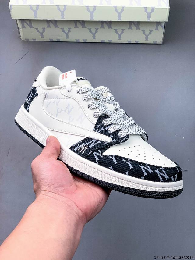 公司级头层！耐克Nike Air Jordan 1 Low Aj1乔1 低帮潮流缓运动休闲板鞋。Aj1 低帮拼接 完美版型真头层牛皮# 内置缓震气垫 原鞋开模