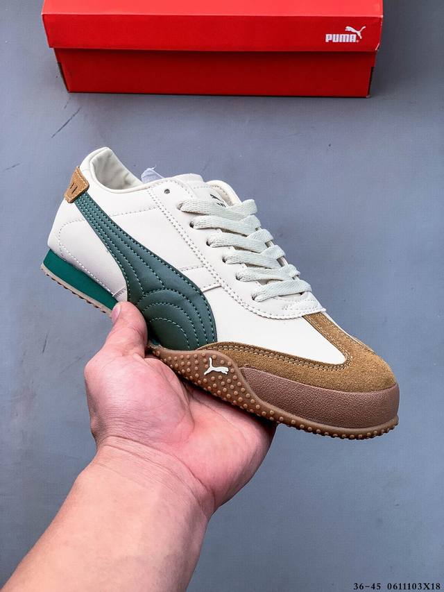Puma Bella Ut 时尚百搭生活休闲鞋 Bella Ut的每一处细节，都能感受到设计者的匠心独运。整体鞋面选用了高品质的皮革材质，质感满分；延续Form