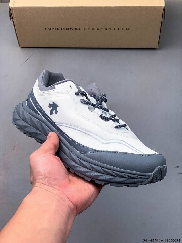 Descente 迪桑特Urban Outdoor系列男女同款Traxis 夏季运动休闲鞋 0611103X32