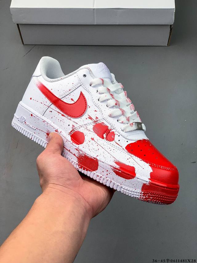 公司级头层！耐克Nike Air Force 1 Low Af1 空军一号低帮百搭休闲运动板鞋 0611481X28