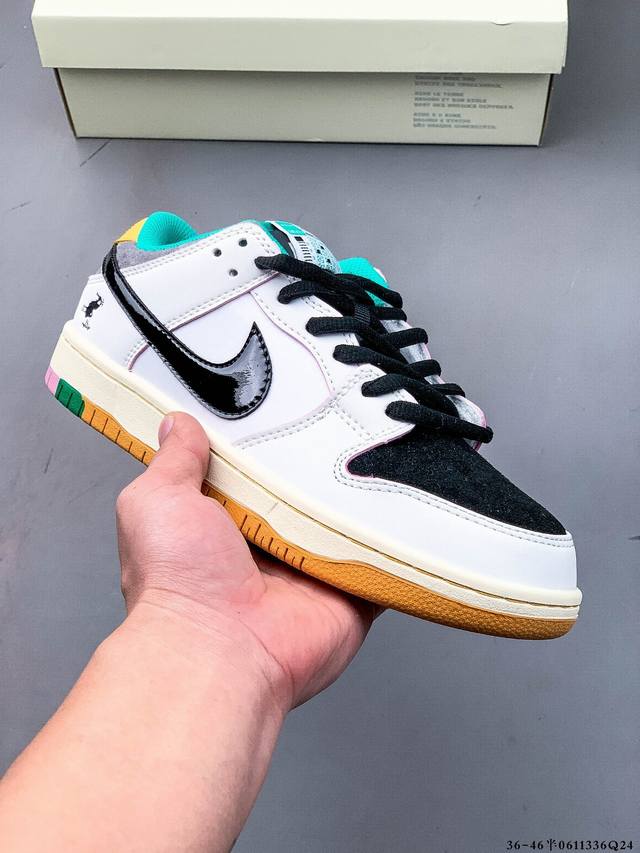 公司级！耐克Nike Sb Dunk Low Pro经典百搭休闲滑板鞋 0611336Q24