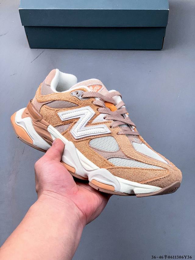 New Balance 又带来了新鞋型 9060 ，并且是与芝加哥街头品牌 Joe Freshgoods 的联名款。鞋身主体采用了类似 990 系列的设计风格，