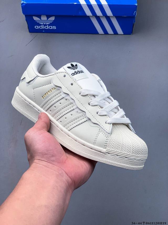 头层真标！阿迪达斯Adidas Superstar 贝壳头经典百搭休闲板鞋 0611 H19
