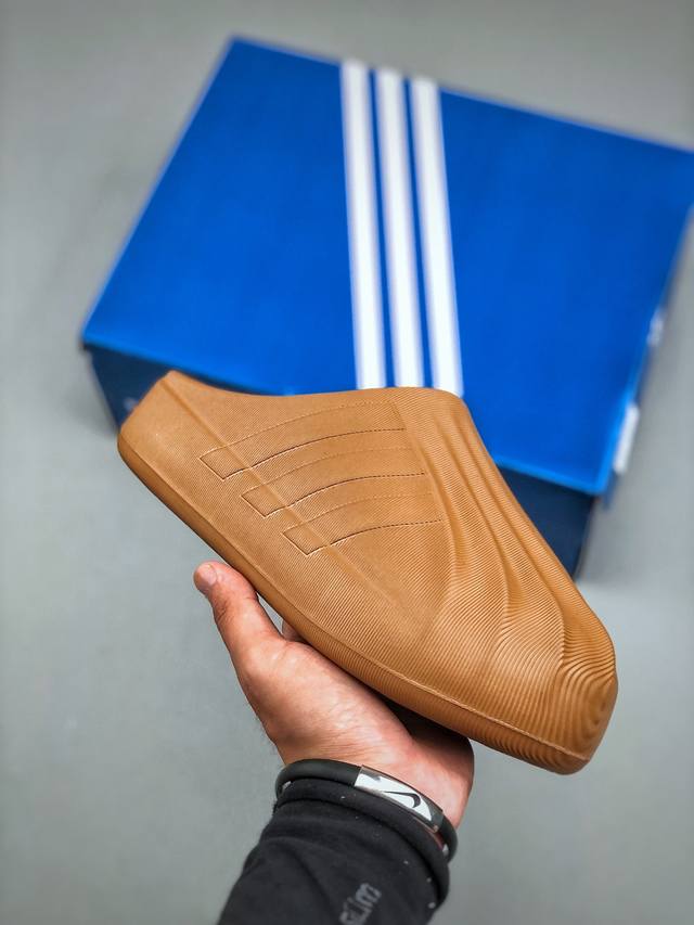 Adidas Originals Adif Om Superstar Mule 阿迪今夏爆款包头鸭鸭拖鞋得物小红书网红达人明星同款 今夏爆款货号：Ie0754