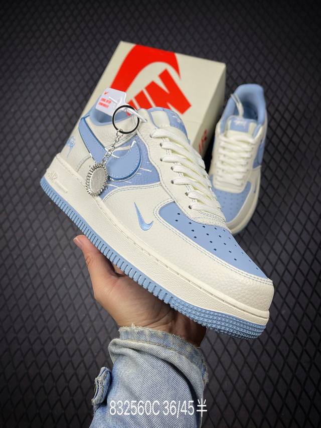 C 公司级Nike Air Force 1 ‘07 Low 空军一号 低帮 运动鞋 休闲鞋 折边针车 工艺难度大 原楦头原纸板 原装鞋盒 定制五金配件 内置全掌