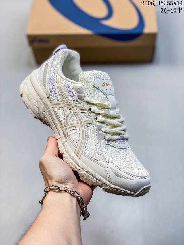 Asics 亚瑟士 Gel-Venture 6 系列城市休闲运动跑步鞋时尚复古男女鞋 老爹鞋 Gel- Venture6跑鞋是越野跑者的多功能选择。专为喜欢户外