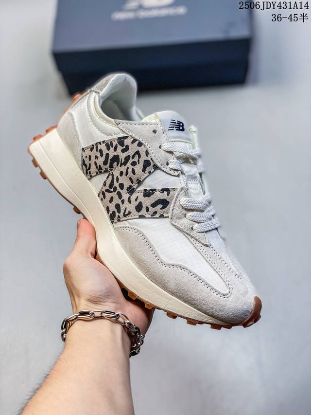新百伦Nb327 New Balance 327 复古先锋 Ms327系列复古休闲运动慢跑鞋，上世纪 70 年代的意大利街头风格 Size:36 37 37.5