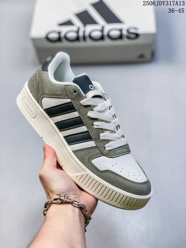 Adidas Neo D-Pad 舒适百搭 防滑耐磨 低帮 板鞋 男女同款 06Jdy317A13
