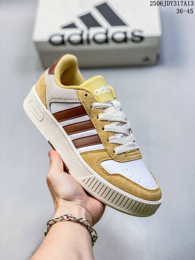 Adidas Neo D-Pad 舒适百搭 防滑耐磨 低帮 板鞋 男女同款 06Jdy317A13