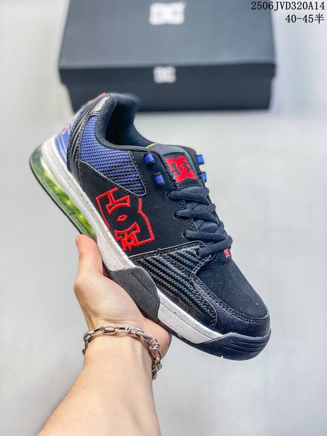公司级Dc Shoes Versatile 牛皮革 舒适百搭 防滑耐磨 低帮气垫运动休闲鞋 货号:Adys 075 尺码:40 40.5 41 42 42.5