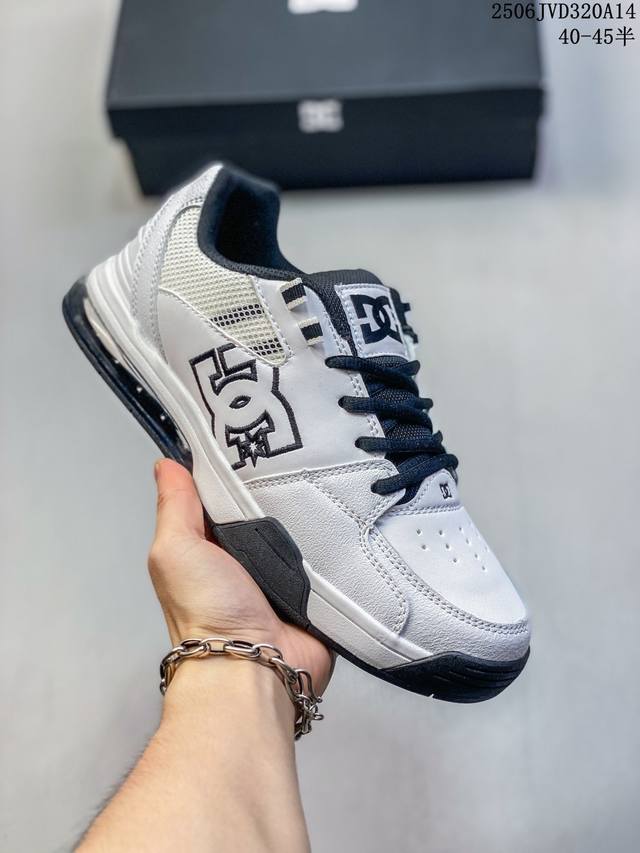 公司级Dc Shoes Versatile 牛皮革 舒适百搭 防滑耐磨 低帮气垫运动休闲鞋 货号:Adys 075 尺码:40 40.5 41 42 42.5