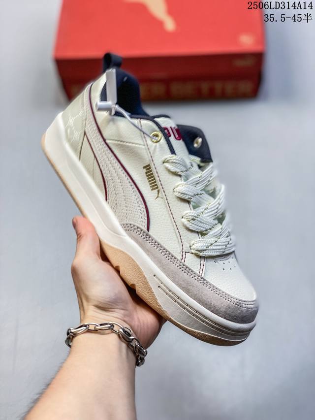 彪马Puma Basket Platform蕾哈娜二代经典厚底百搭休闲运动板鞋 码数：35.5 36 37 37.5 38 38.5 39 40 40.5 41