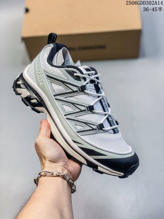 公司级Salomon Xa Pro Xt-6 Expanse萨洛蒙户外越野跑鞋 鞋面采用Sensifit贴合技术 全方位贴合包裹脚型 鞋跟部鞋底牵引设计 提供强