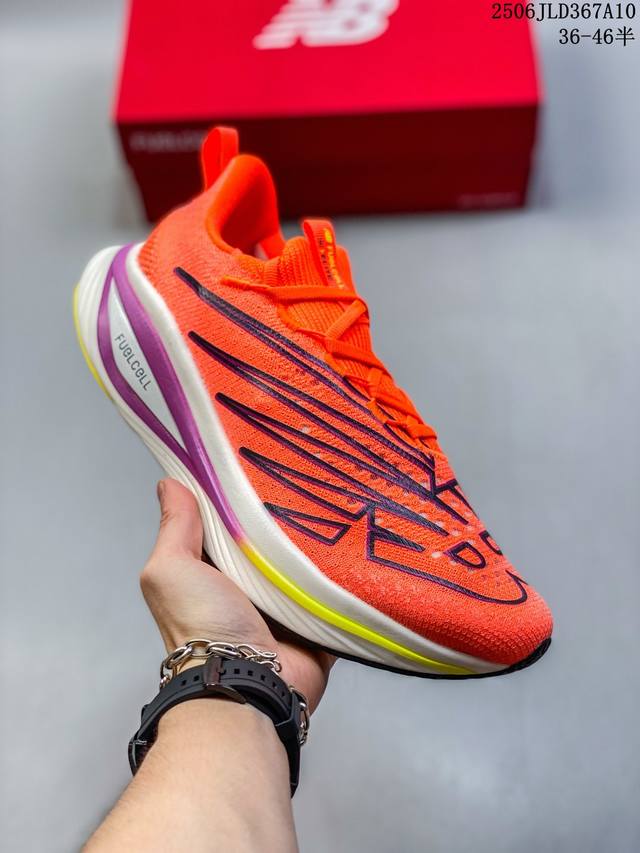 比赛日跑鞋,全面升级Nb新百伦New Balance Fuelcell Sc Elite V3燃料舱V3系列超轻量化低帮休闲运动慢跑鞋 New Balance中