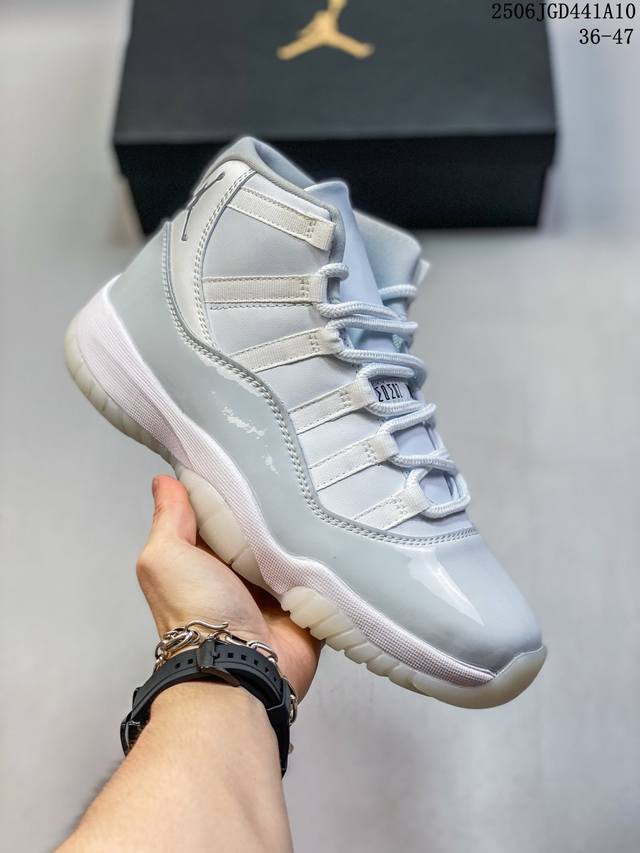 Air Jordan 11 Aj11 酷灰 版 男子高帮复古篮球鞋 Ct8012-005 尺码：见图 编码：06Jgd441A10