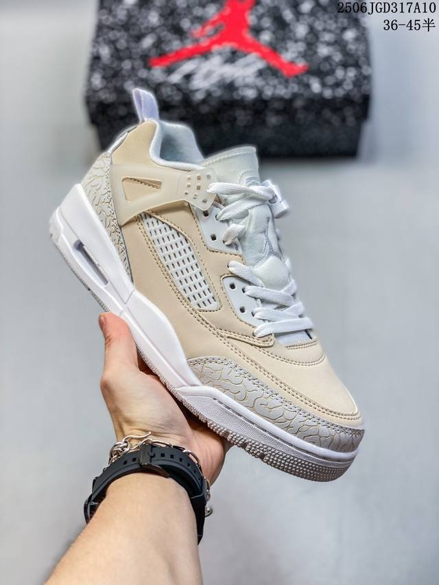 Jordan Spizike Low Sanddrift Vast 舒适百搭 防滑耐磨 低帮 复古篮球鞋 男女同款 尺码：见图 编码：06Jgd317A10