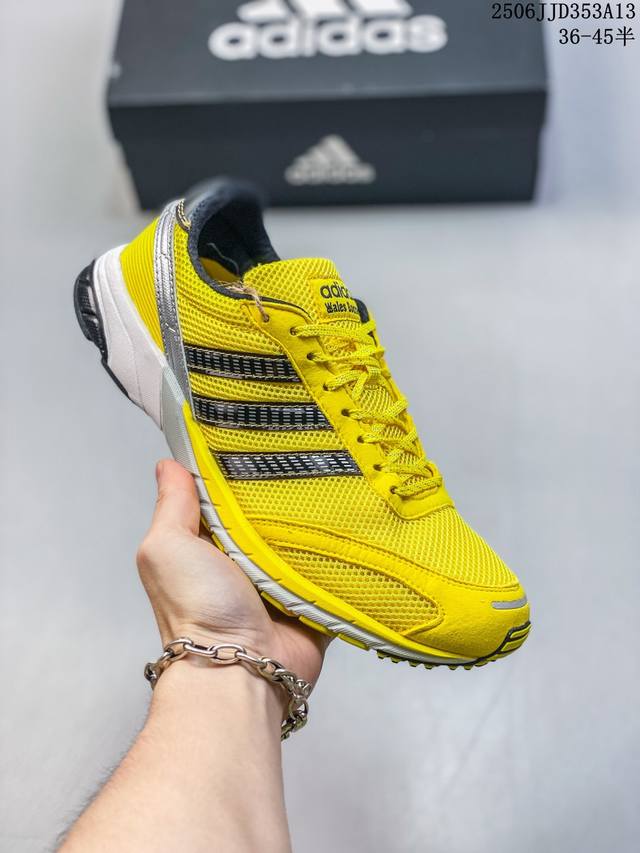 Adidas Wb Adios Neftenga 阿迪达斯 三叶草复古休闲跑步鞋休闲运动鞋 货号：Ji2684 尺码：36 36.5 37 38 38.5 39