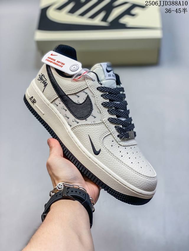 福利套现带半码 Nike Air Force 1 ‘07 Low 空军一号 低帮 运动鞋 休闲鞋 折边针车 工艺难度大 原楦头原纸板 原装鞋盒 定制五金配件 内
