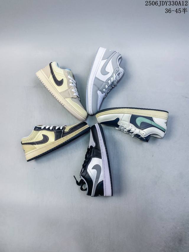 Air Jordan Aj1 Low 低帮 白蓝牛仔 Ih0648-141 终端优势供应 市面中低帮最具代表性版本没有之一 口碑大厂出品 品控大底版型不断改良更