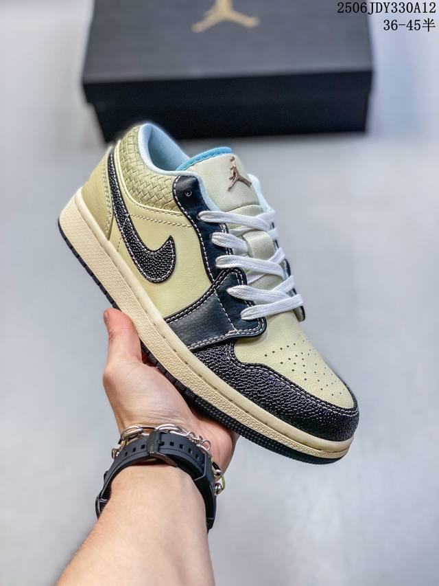 Air Jordan Aj1 Low 低帮 白蓝牛仔 Ih0648-141 终端优势供应 市面中低帮最具代表性版本没有之一 口碑大厂出品 品控大底版型不断改良更