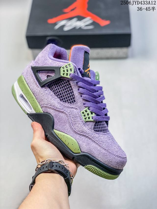 真标耐克Nike Air Jordan 4 Retro 迈克尔 乔丹Aj4代中帮复古休闲运动文化篮球鞋 货号:Dc9533-001 尺码:36 36.5 37.