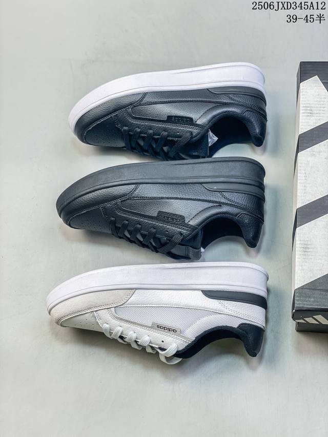 39-45真标半码 Adidas阿迪达斯全粒面缓震中底防滑外底后跟设计休闲运动鞋 06Jxd345A12