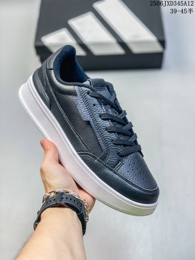 39-45真标半码 Adidas阿迪达斯全粒面缓震中底防滑外底后跟设计休闲运动鞋 06Jxd345A12