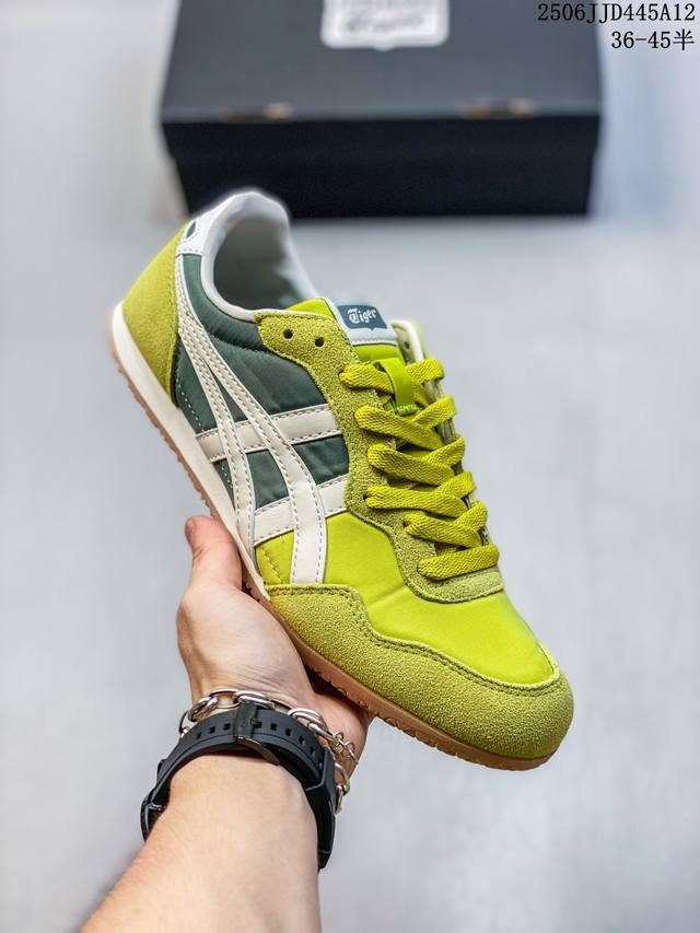 公司级Asics 亚瑟士 男女鞋真标半码制 日产经典老牌-鬼塚虎 Onitsuka Tiger Mexico 66经典墨西哥系列复古经典百搭板鞋休闲运动鞋慢跑鞋
