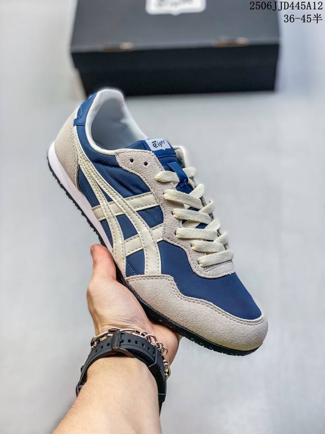 公司级Asics 亚瑟士 男女鞋真标半码制 日产经典老牌-鬼塚虎 Onitsuka Tiger Mexico 66经典墨西哥系列复古经典百搭板鞋休闲运动鞋慢跑鞋