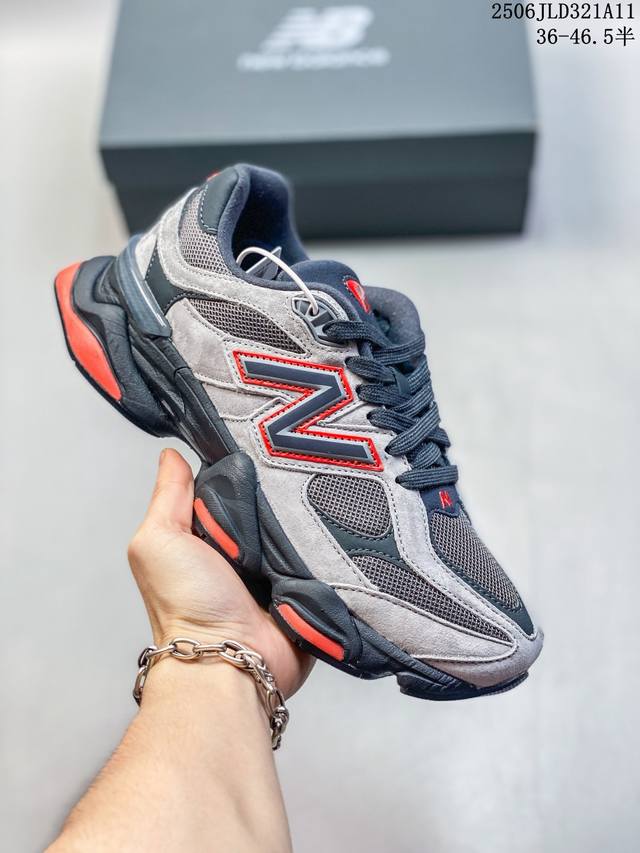 Nb 新百伦 New Balance Nb9060小象蹄男女款9060舒适百搭老爹鞋。全新 9060 款式将经典风格与现代设计融合到日常多功能性中。 9060