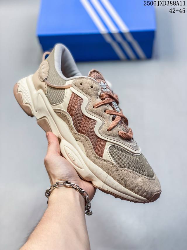 Adidas 阿迪达斯Ozweego男女休闲老爹鞋Ee6464 尺码：见图 编码：06Jxd388A11