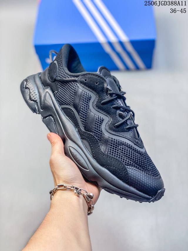 Adidas 阿迪达斯Ozweego男女休闲老爹鞋Ee6464 尺码：见图 编码：06Jgd388A11