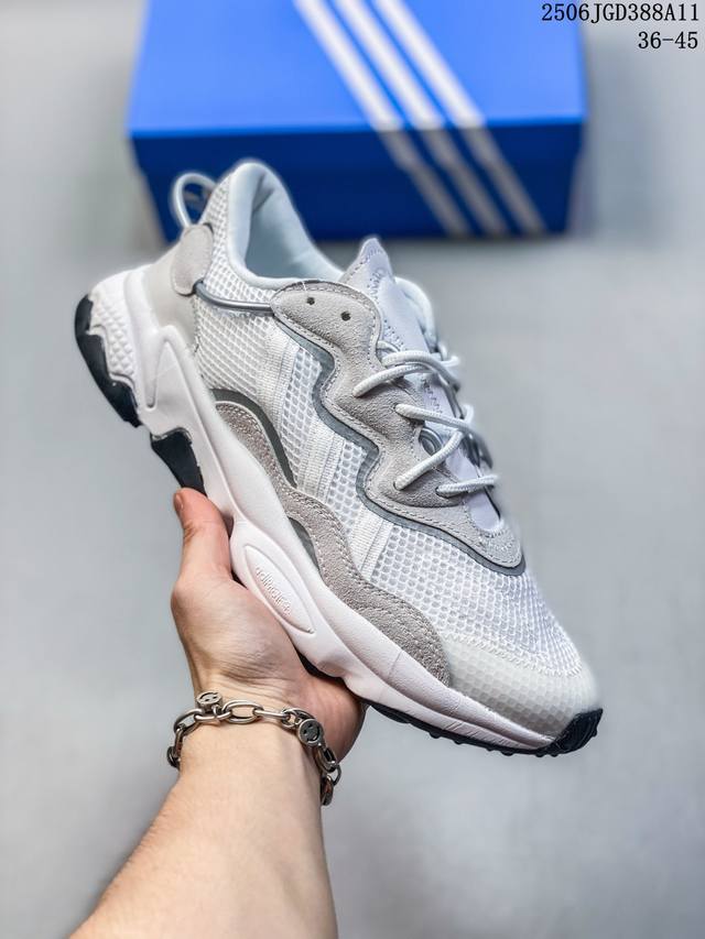 Adidas 阿迪达斯Ozweego男女休闲老爹鞋Ee6464 尺码：见图 编码：06Jgd388A11