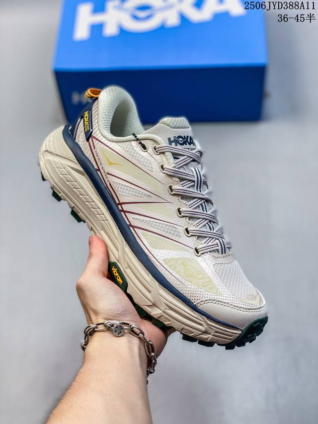 Hoka One One Mafate Speed 2 24Ss 灰月银厚底公路徒步跑鞋 尺码：见图 编码：06Jyd388A11