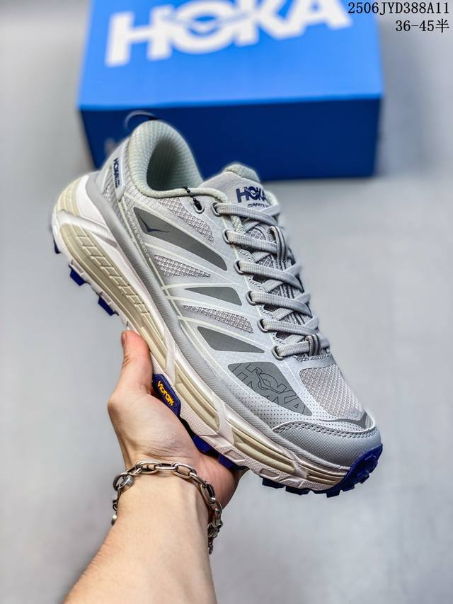 Hoka One One Mafate Speed 2 24Ss 灰月银厚底公路徒步跑鞋 尺码：见图 编码：06Jyd388A11