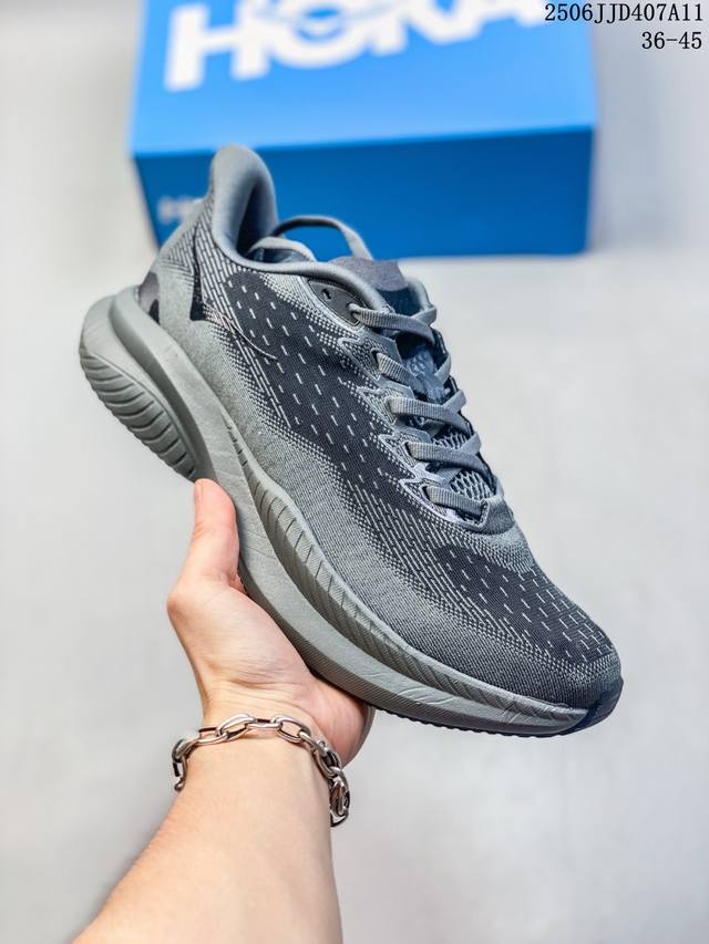 Hoka One One独特的竞训鞋,主打舒适软弹Hokamach马赫6#竞速跑鞋 Hoka Mach 6 轻盈且富有弹性的舒适感！迄今为止最轻量灵敏的Mach
