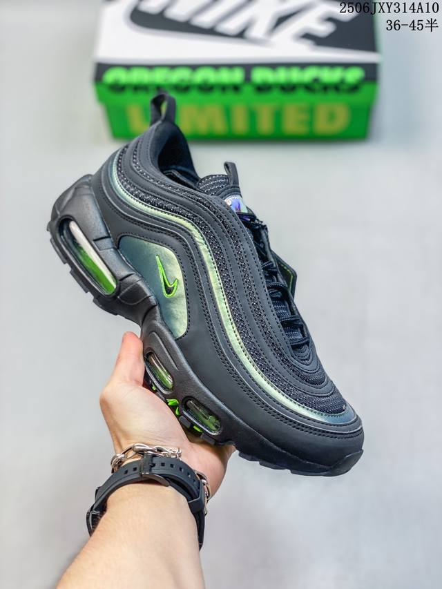 耐克Nike Air Max 95 97 经典复古缓震气垫运动休闲跑步鞋 货号：Im2174 001 码数：36 36.5 37.5 38 38.5 39 40